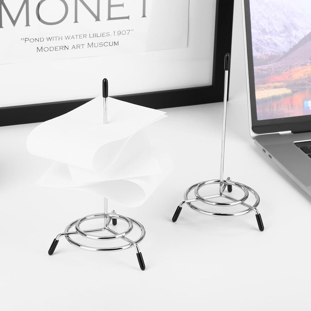 4PCS Ticket Stabber Holder, Receipt Spike, Ticket Spike, Check Spindle, Bill Fork,Ticket Stabber for Restaurant, Memo Holder