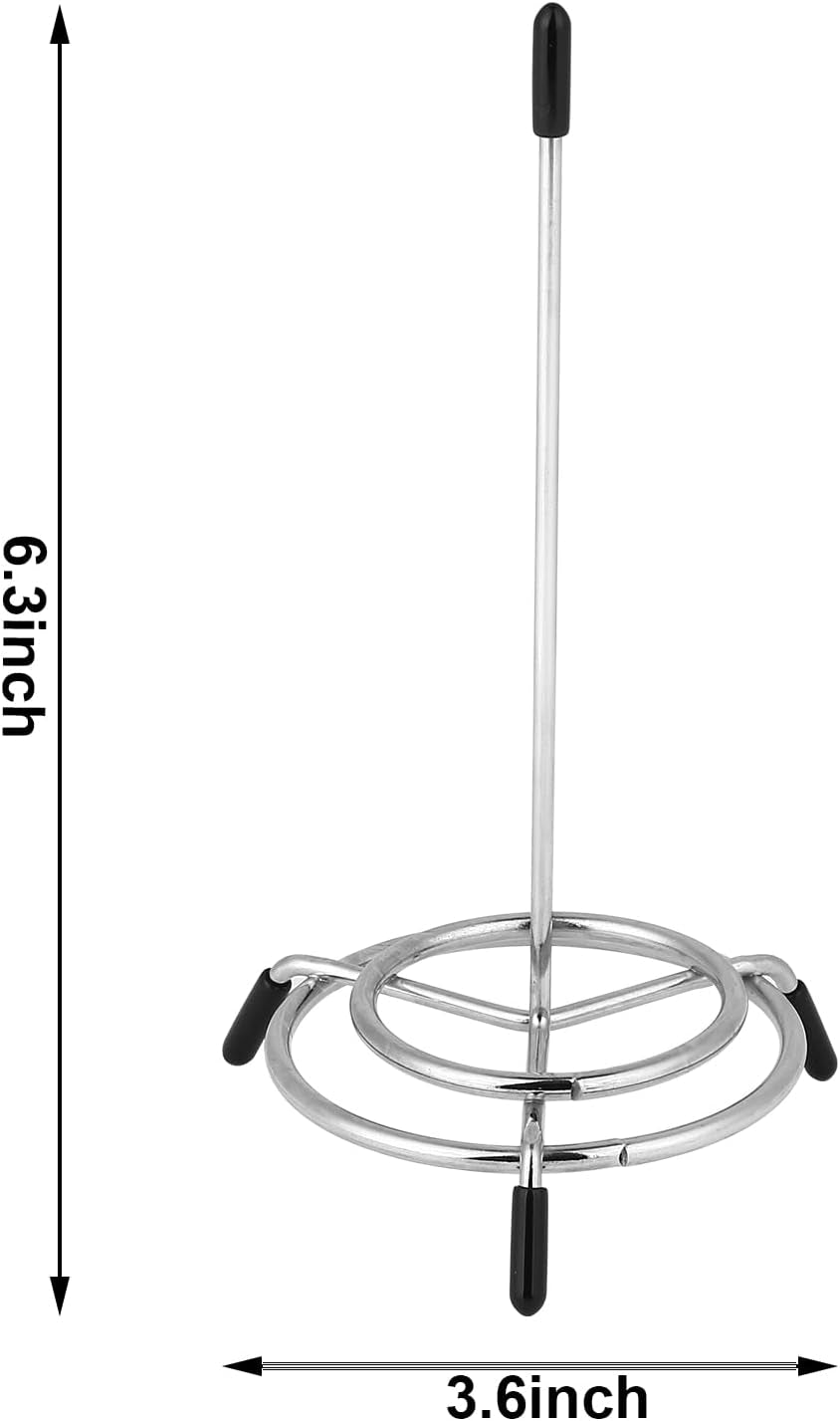 4PCS Check Spindle, Receipt Holder Spike, Stainless Steel Bill Fork, Memo Holder Spike