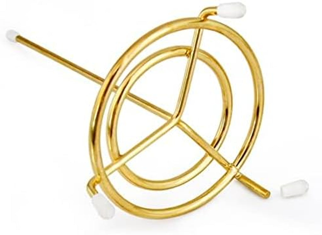 23770 Brass Plated Check Spindle Holder for Receipts, 6.5-Inch, Gold