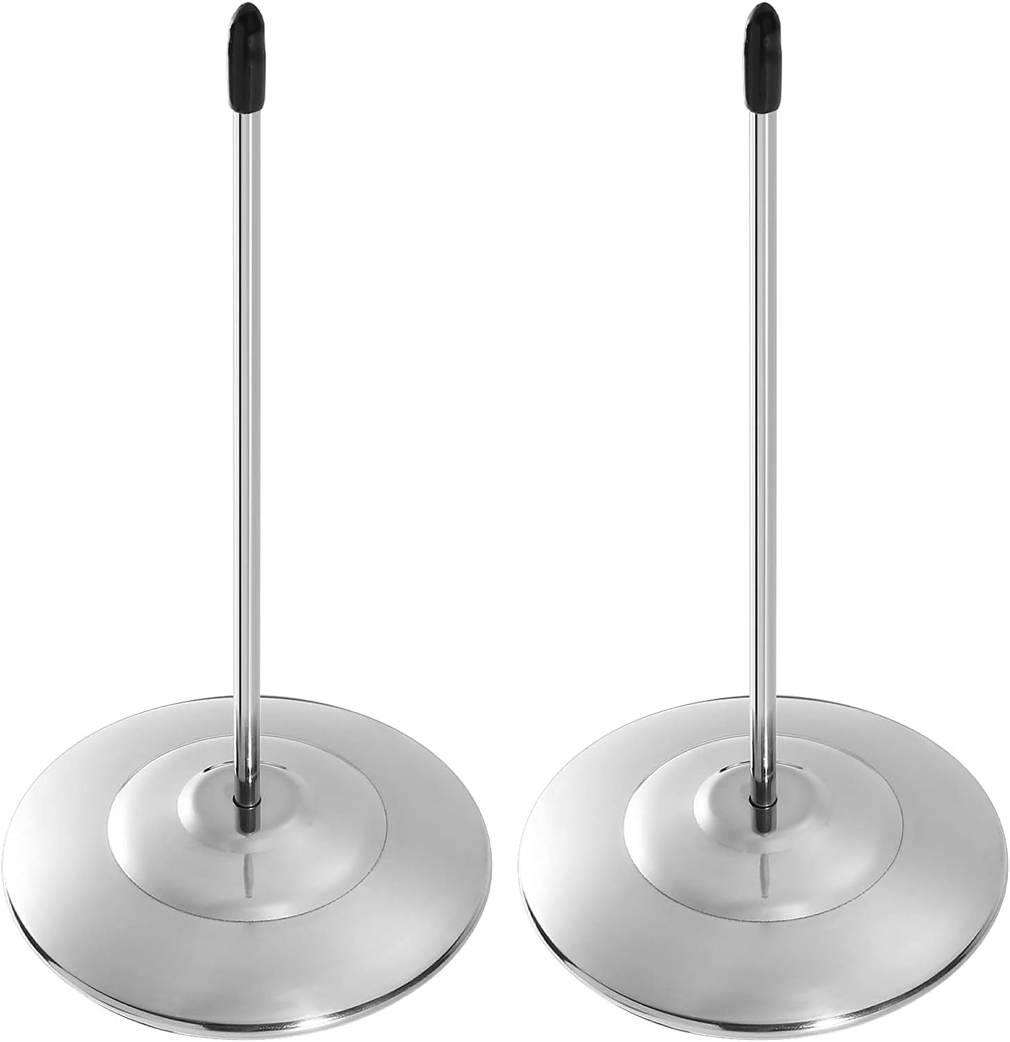 2PCS Bill Fork, Receipt Holder Spike, Stainless Steel Silver Restaurant Receipt Holder, Paper Memo Holder Check Spindle